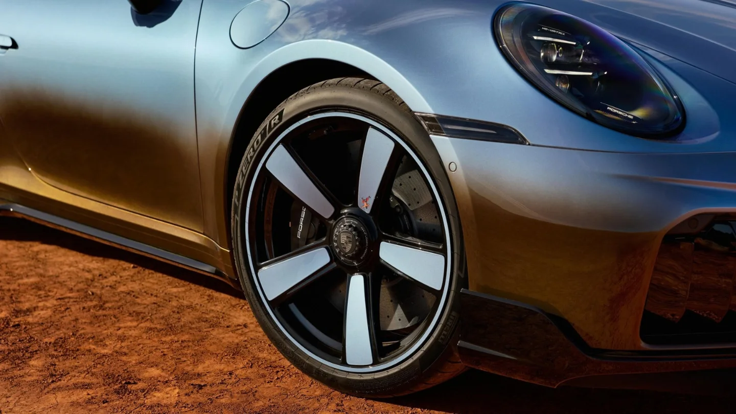 One-off Porsche 911 Turbo S Land Down Under exterior wheel