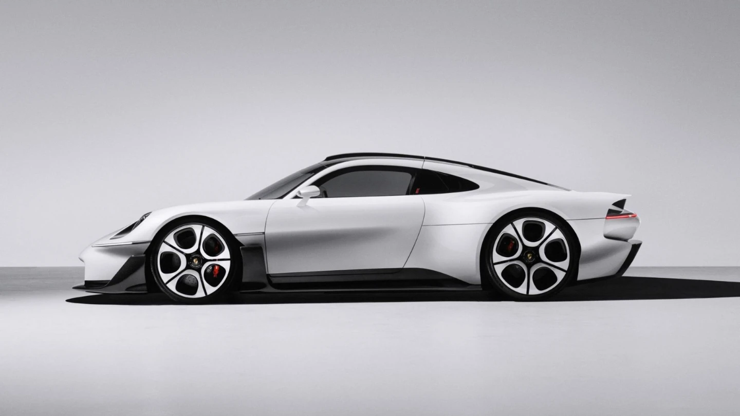 Porsche Mission S concept exterior side