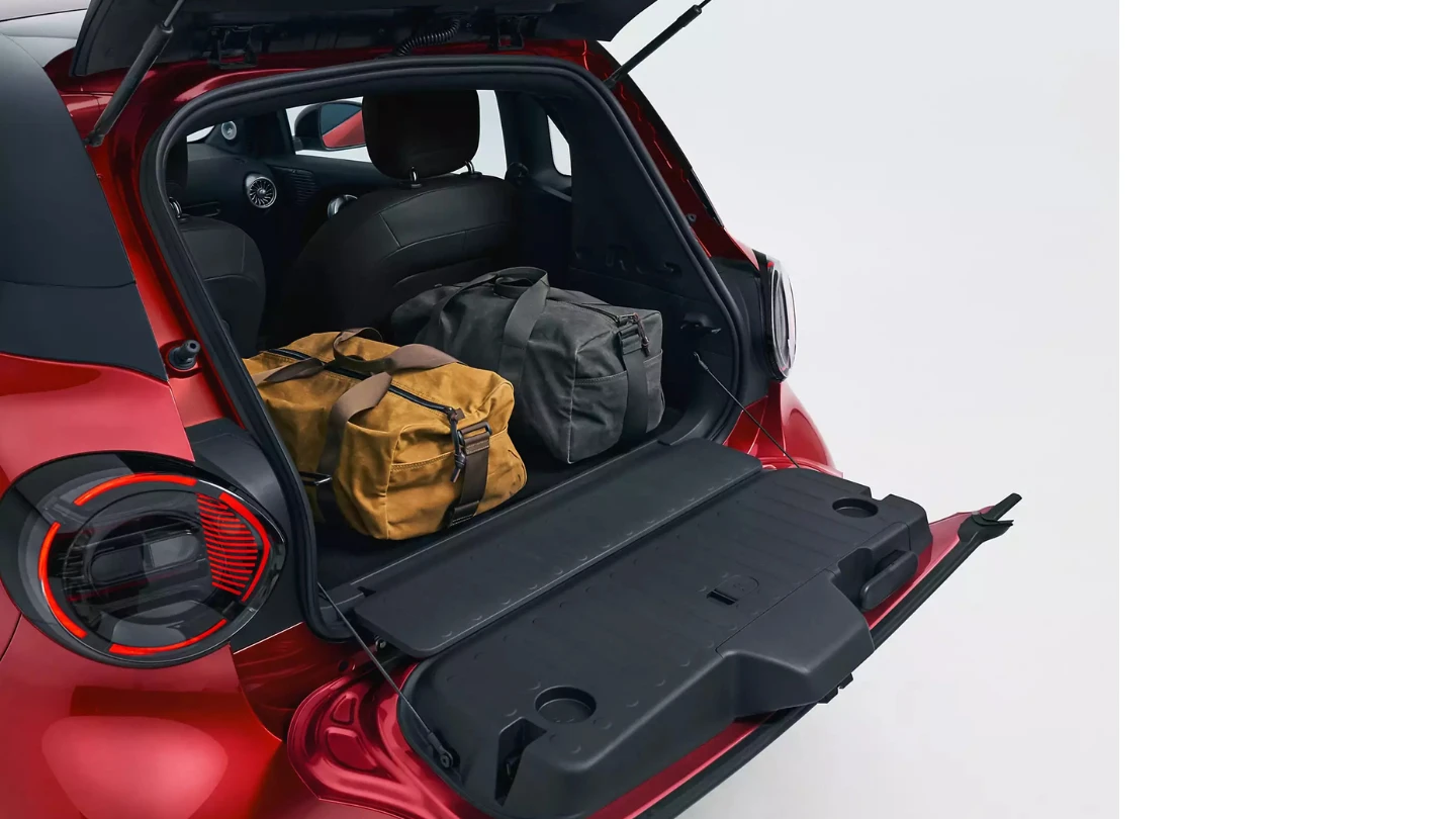 Smart #2 EV interior boot space