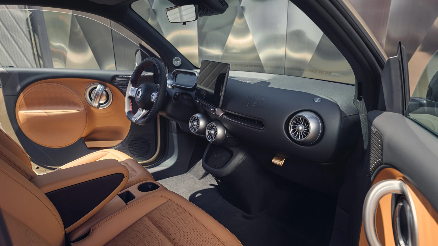 Smart #2 EV interior cockpit
