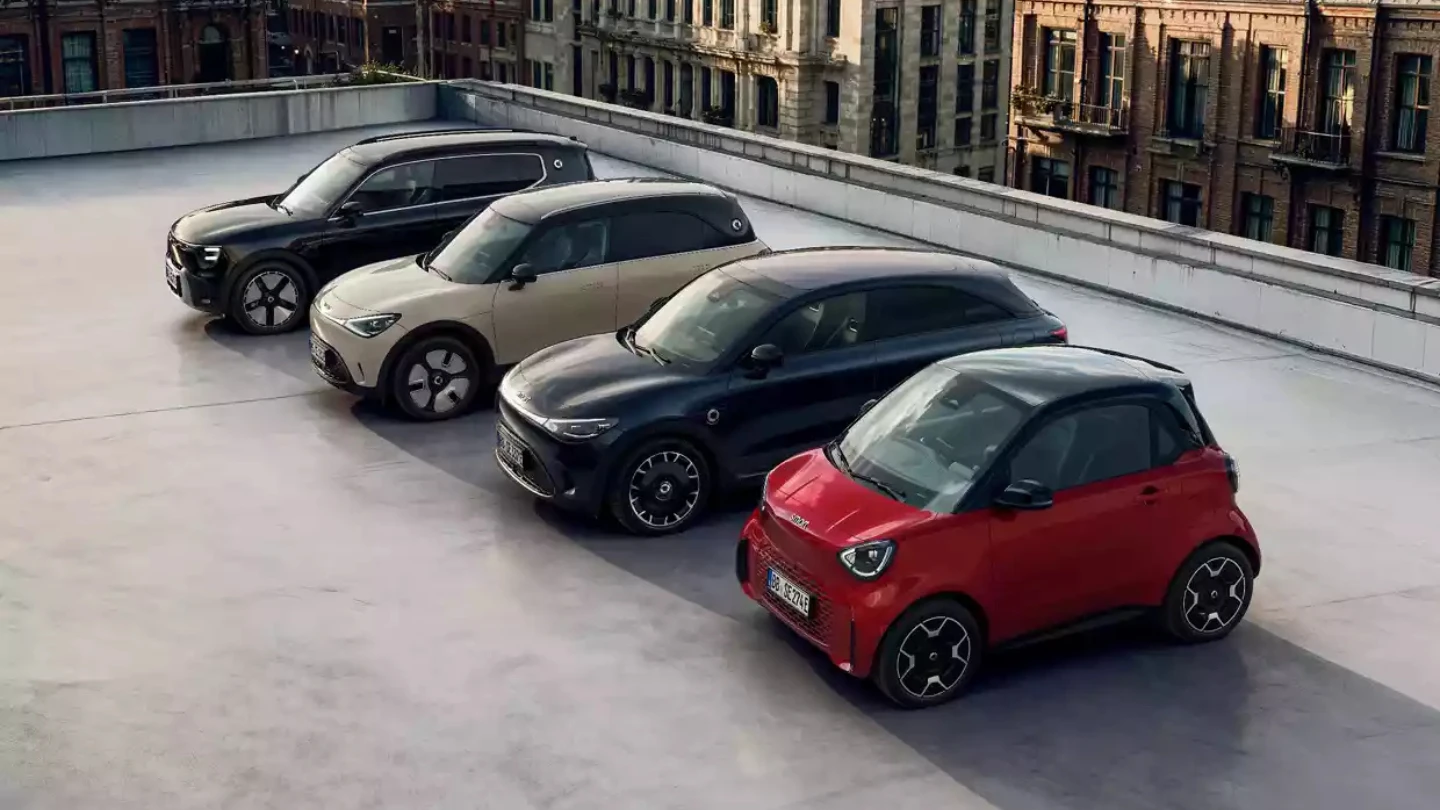 Smart car brand lineup europe