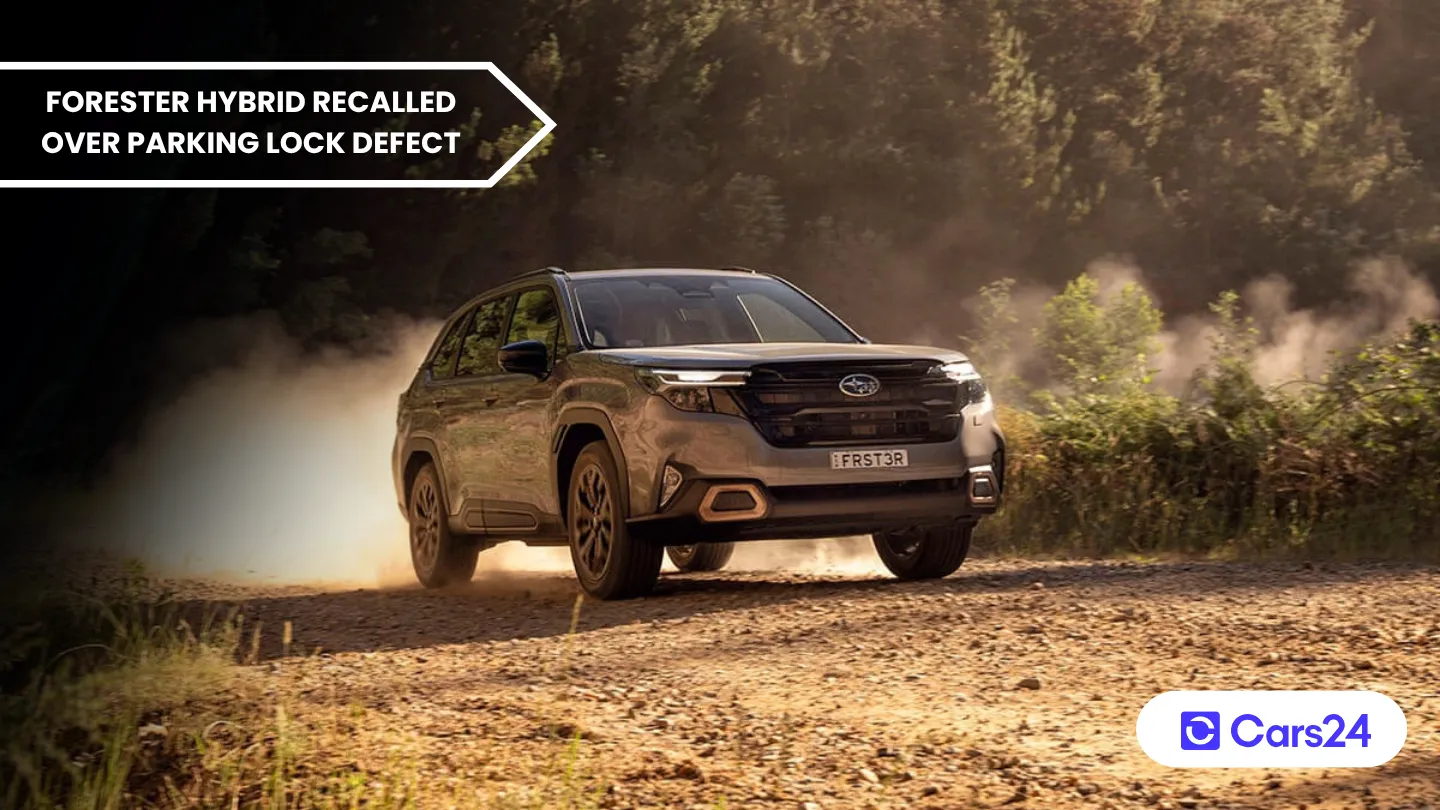 Subaru Forester Hybrid recalled over parking lock defect banner
