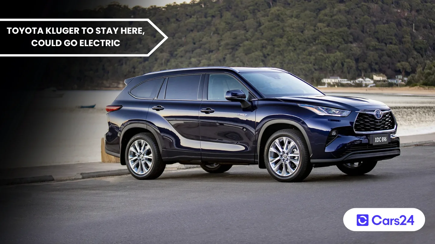 Toyota Kluger to continue in Australia could go electric banner