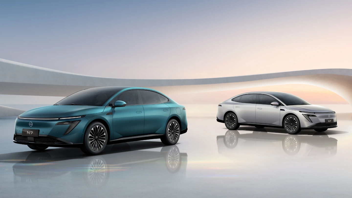 Upcoming Nissan N7 electric sedan