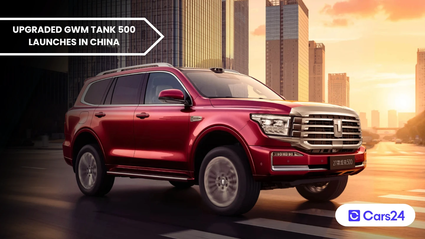 Updated GWM Tank 500 launches in China AU arrival unclear banner